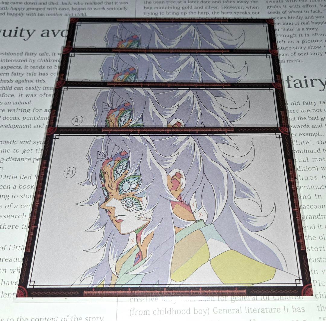 鬼滅の刃 ダイニング おすそわけ ポストカード 黒死牟① - メルカリ