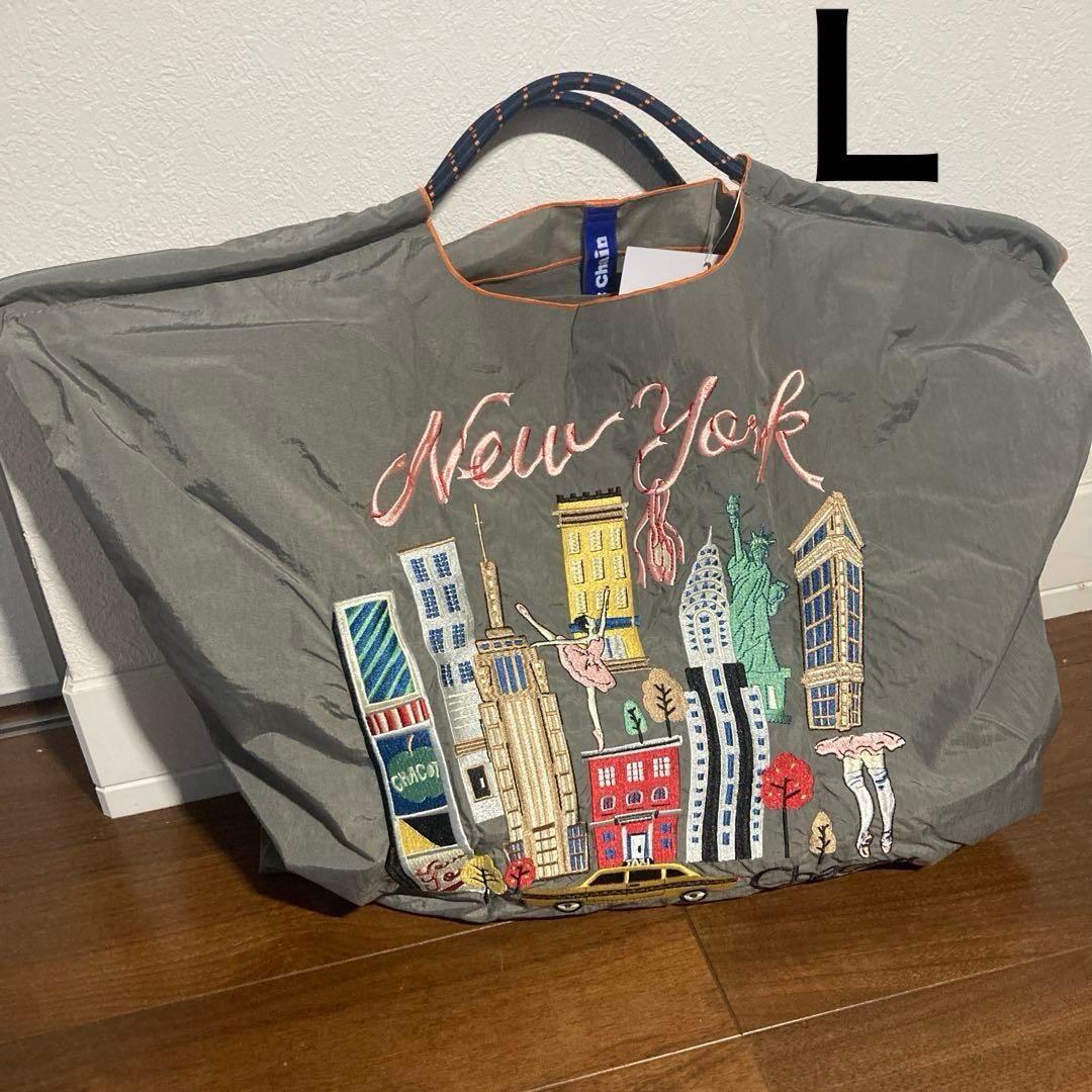 【新品　正規品】ボール&チェーン　チャコット　ニューヨーク　Lサイズ エコバッグ