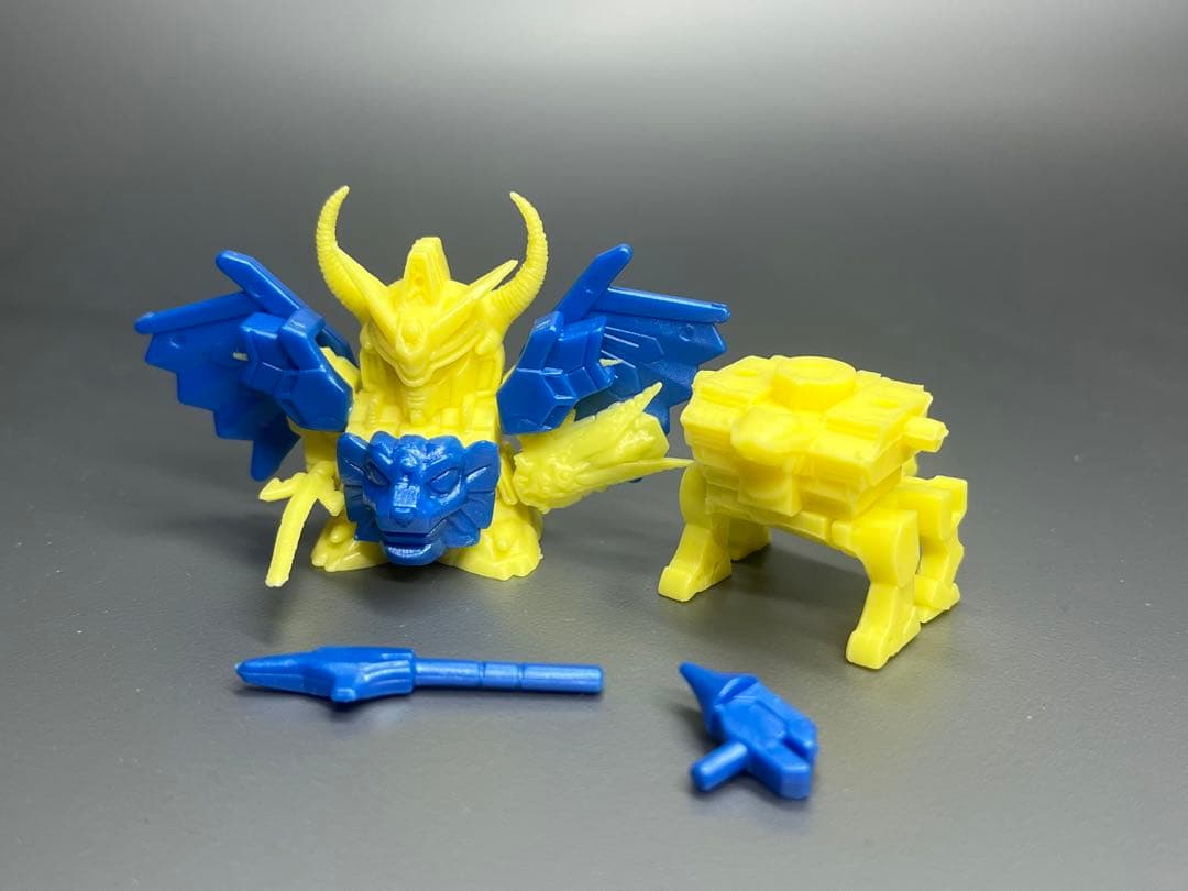 ガン消し 星勇士カーロランダー SDガンダム 消しゴム