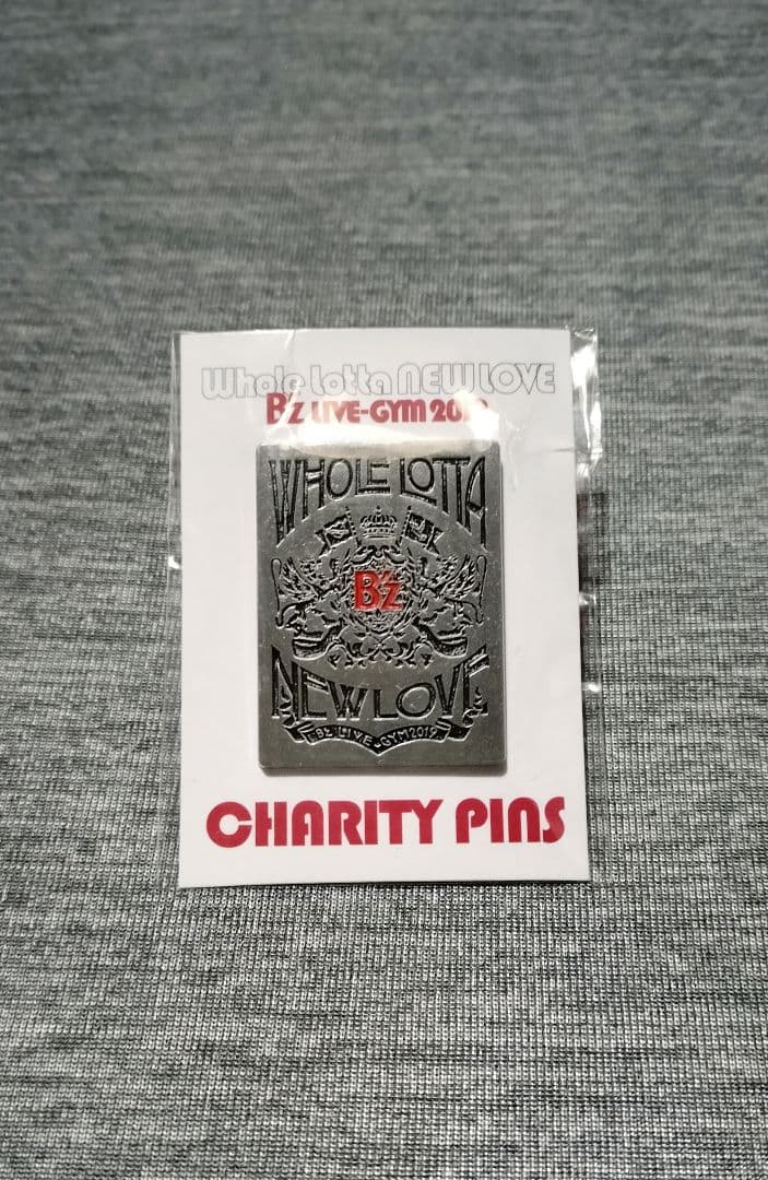 B'z チャリティー ピンバッジ LIVE-GYM 2019 【新品未開封】 - メルカリ