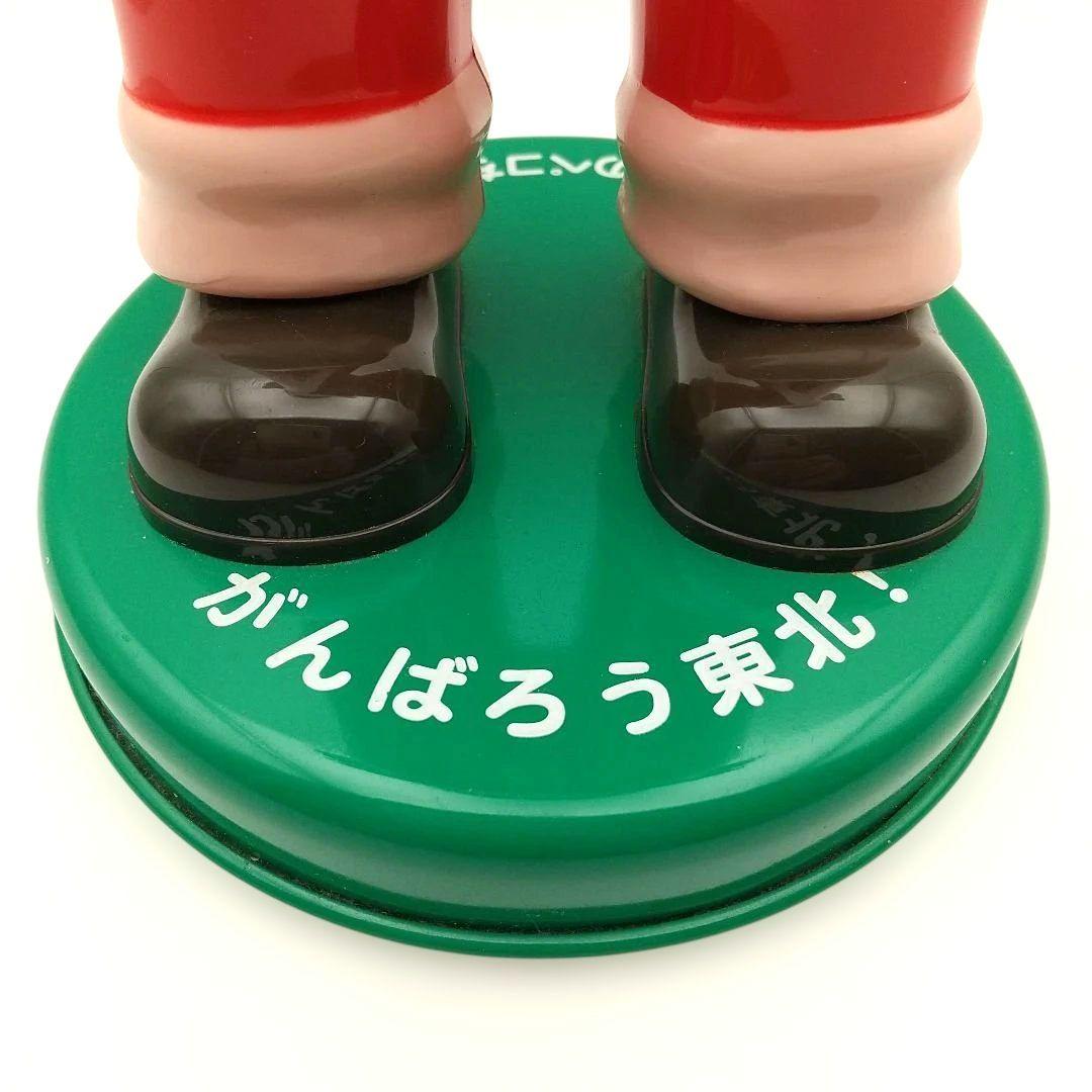 値下【希少・美品】不二家 ペコちゃん首振り人形 がんばろう東北