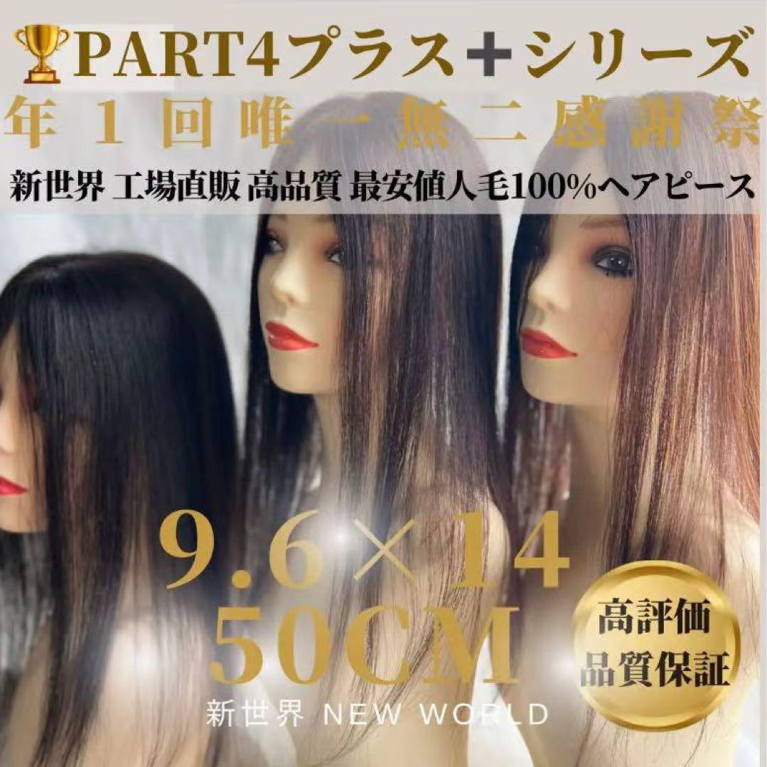 真2025新世界レミー100% ウィッグ ヘアピース シルクスキン 部分ウィッグ