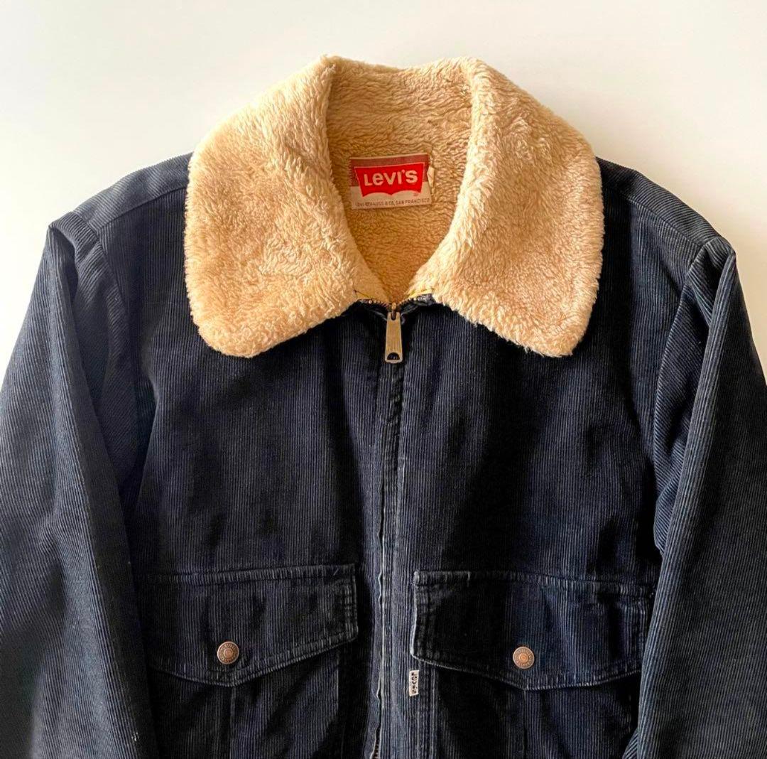 美品 70's Levi's ボアジャケット コーデュロイ