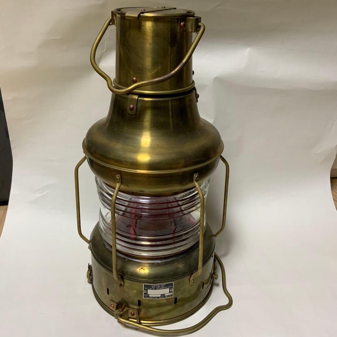 小糸工業 紅燈（油用） 船舶灯 ランタン マリンランプ 昭和54年製造 hotcrafts_ns5