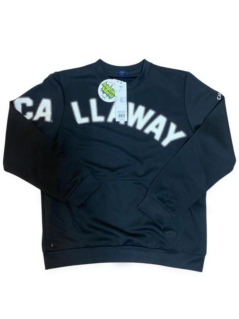 LL【新品タグ付き】キャロウェイ　ロゴプリントダンボールスウェット