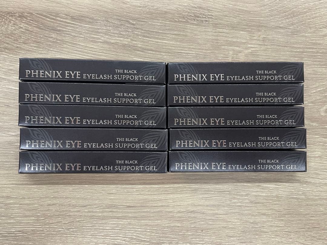 【新品未使用】PHENIX EYE アイラッシュサポートジェル ブラック10本 PHOENIX（フェニックス） フェニックスアイ アイラッシュサポート