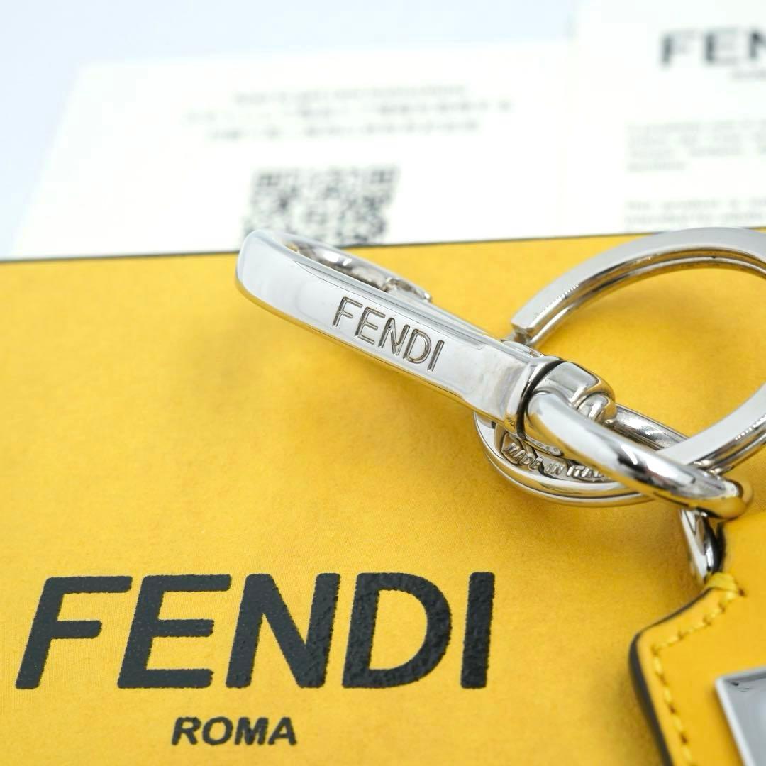 極上美品・付属品完備✨ 希少 FENDI キーホルダー スクエアFF ズッカ