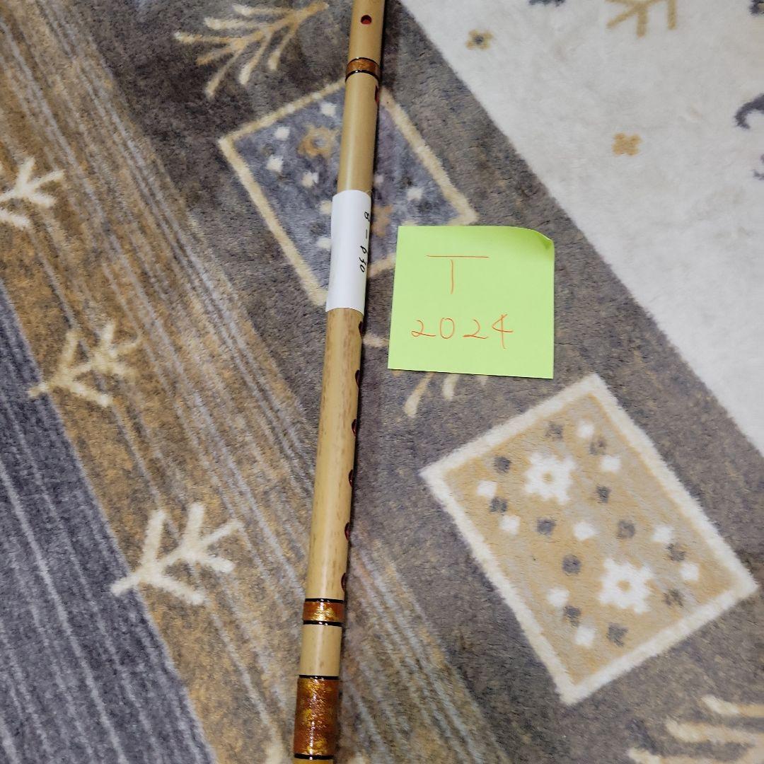 石見神楽を奏でる　　父の手作り　篠笛 8-630 竹製 6穴