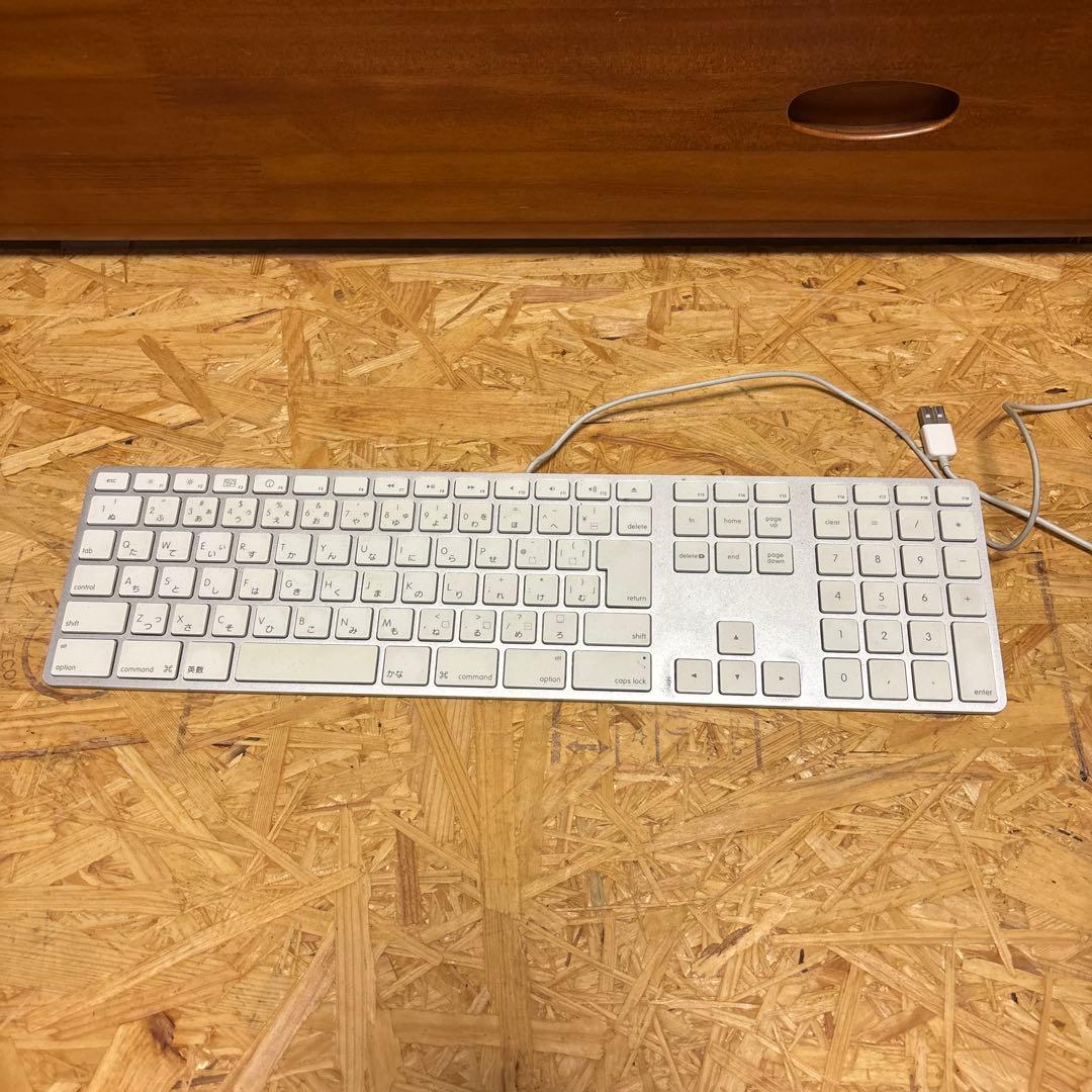 ジャンク Apple純正キーボード 日本語配列 A1243 - メルカリ