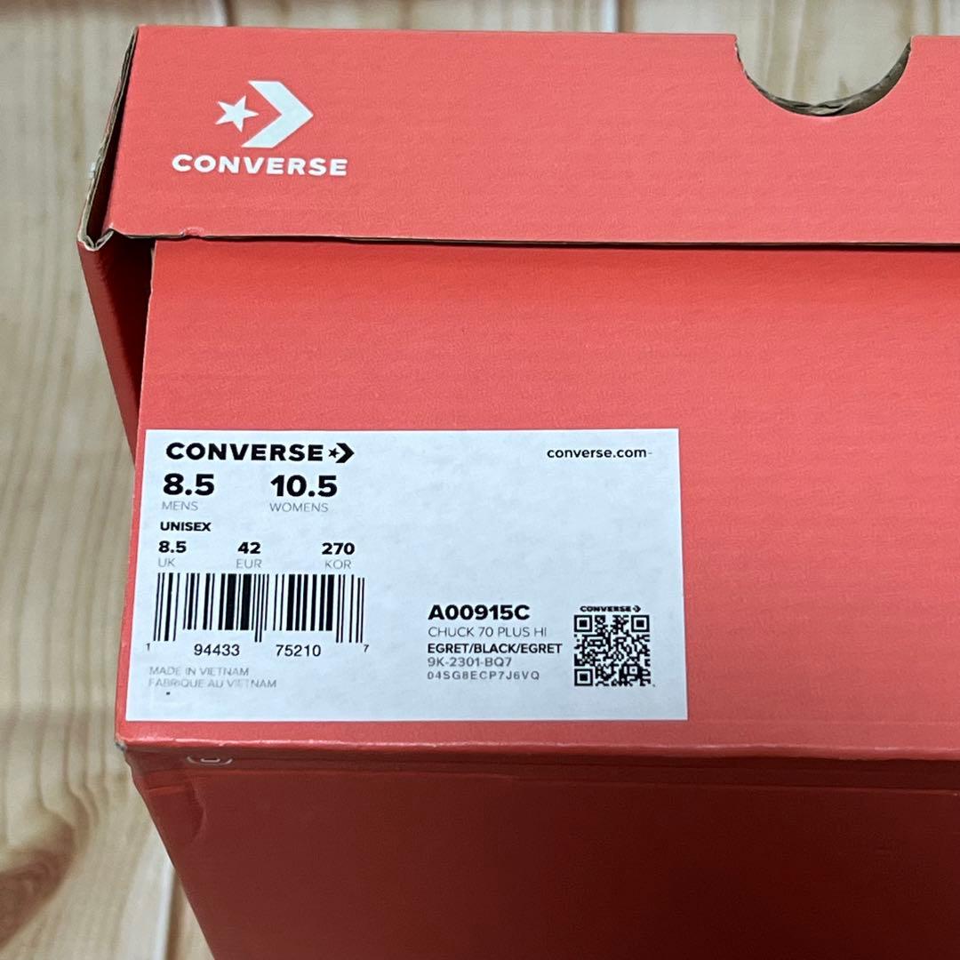 コンバース チャックテイラー CT70 PLUS HI ハイカット 27.0cm