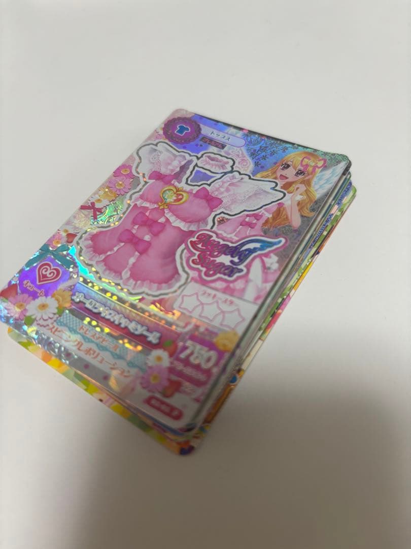 アイカツ　オーロラキスキャミソール　排出版　なないろマカロンコーデ　まとめ売り アイカツ オーロラキスキャミソール 排出版 - メルカリ