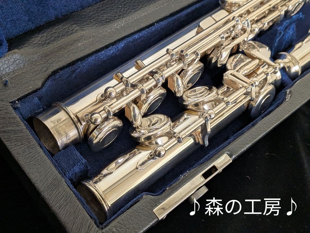 中古フルート専門店‼️メンテ済‼️銀メッキヤマハフルートYFL211S E