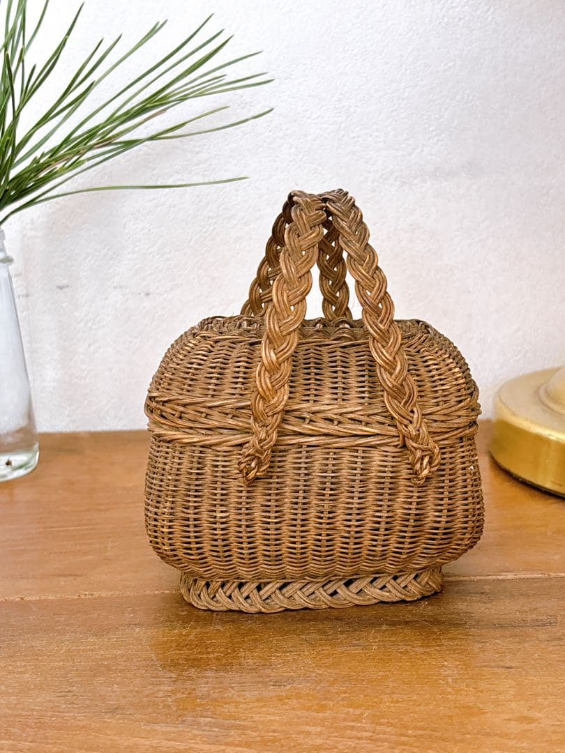 【SALE】　フランスアンティーク　ドールパニエ アンティーク バスケット パニエ | フランス ドールパニエ 人形用の