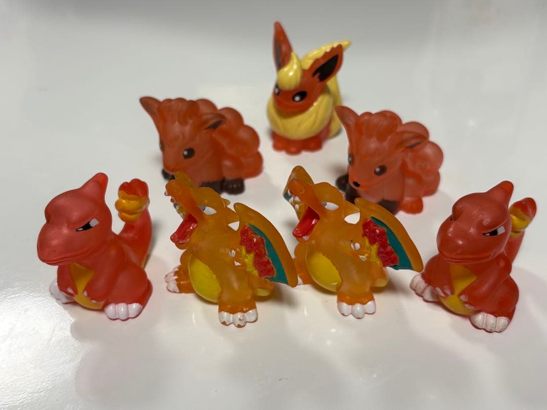 レア】ポケモン 指人形 まとめ売り クリア 7個セット - メルカリ