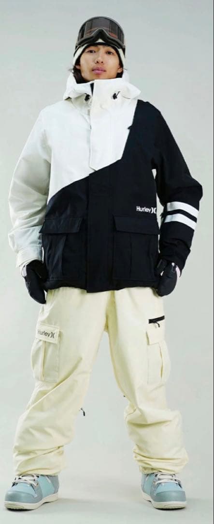Hurley X スノーボードウェアセット 黒