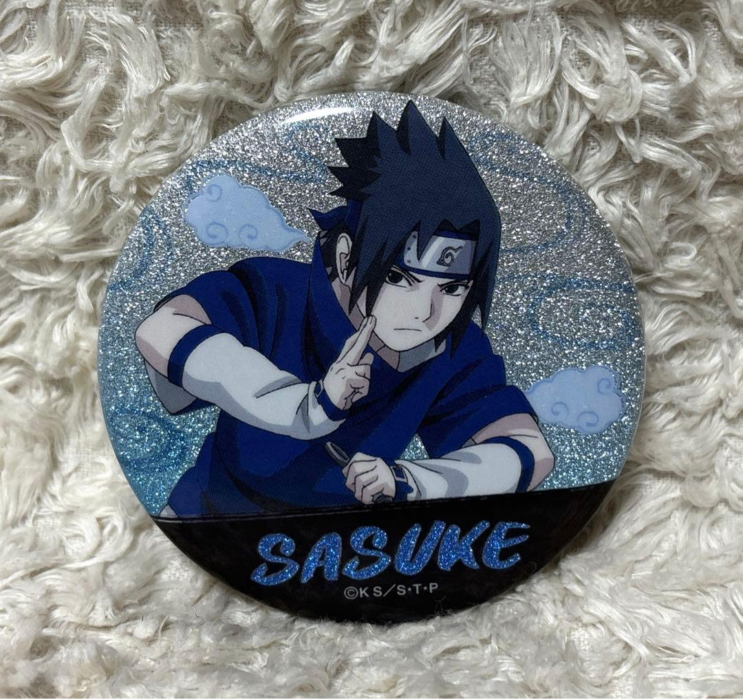 NARUTO サスケ グリッター缶バッジ 幼少期 - メルカリ
