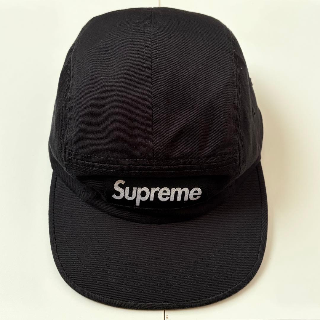 supreme Washed Chino Twill Camp Cap キャップ