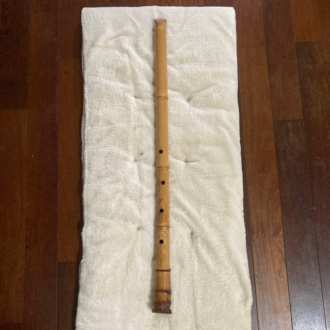 尺八 都山 玉水銘　2.7寸 延管