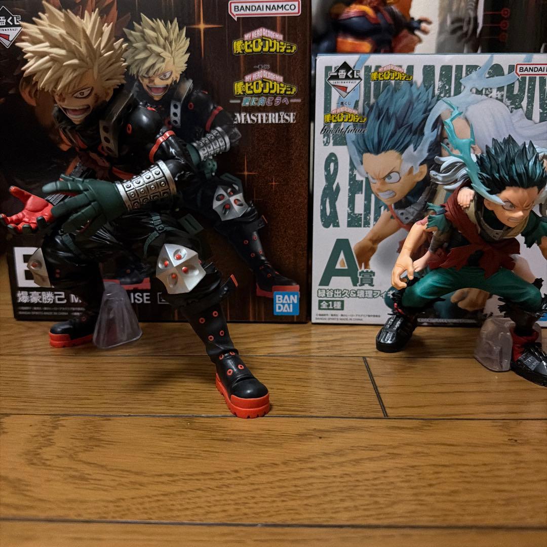 ヒロアカフィギュア一番くじ　爆轟b賞　デクa賞