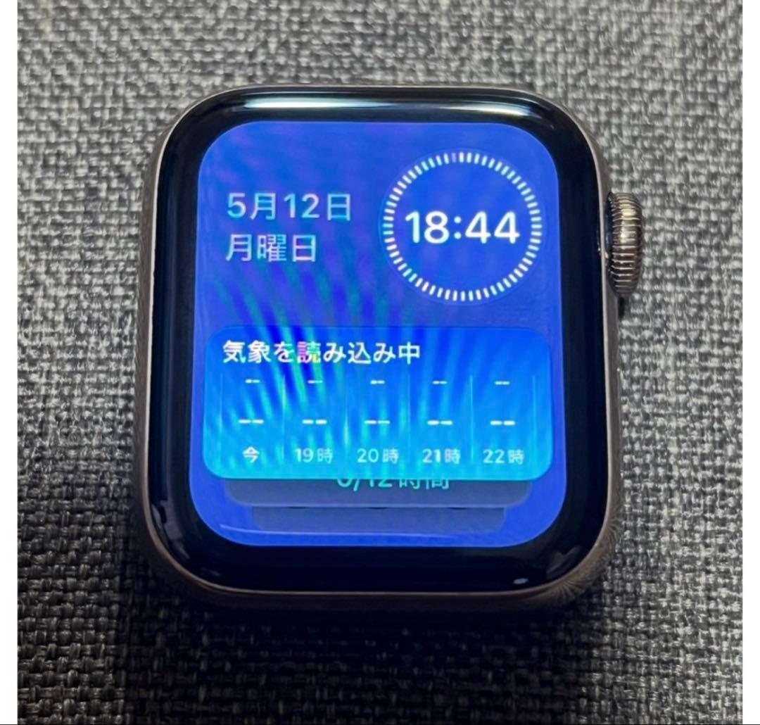 Apple Watch 5 ゴールドステンレス　40mm セルラー