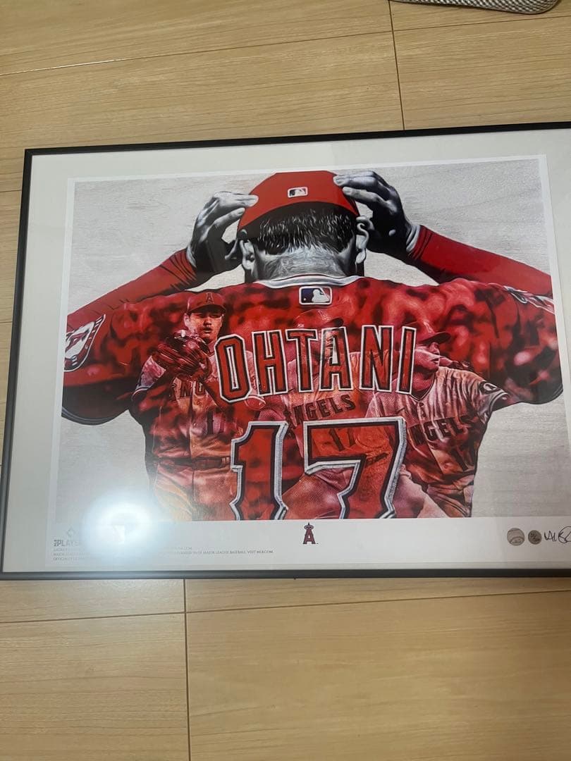 大谷翔平by ローレン　テイラー直筆サイン入りポスター 大谷翔平