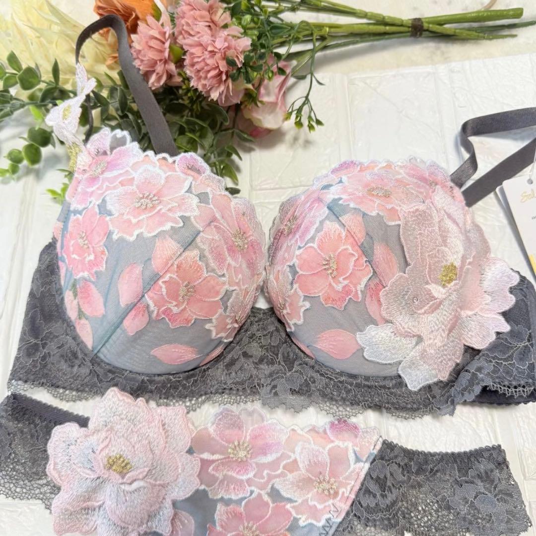 新品】wacoal サルート 03 ブラ ソングセット E75M GY - メルカリ