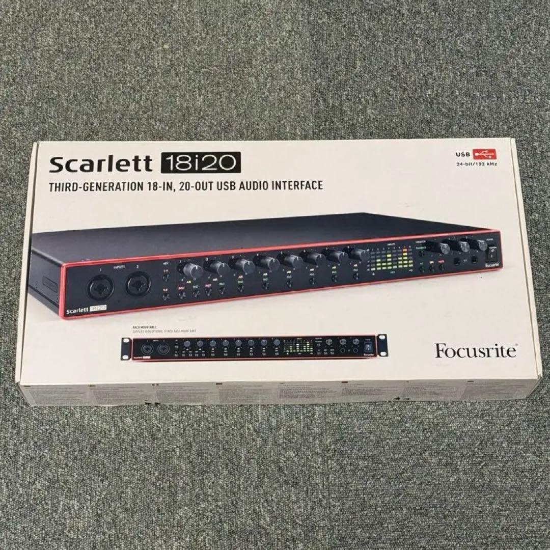 DTM・DAW Focusrite Scarlett 18i20 3rd-Gen Amazon.co.jp: Focusrite Scarlett 18i20 3rd Gen オーディオ