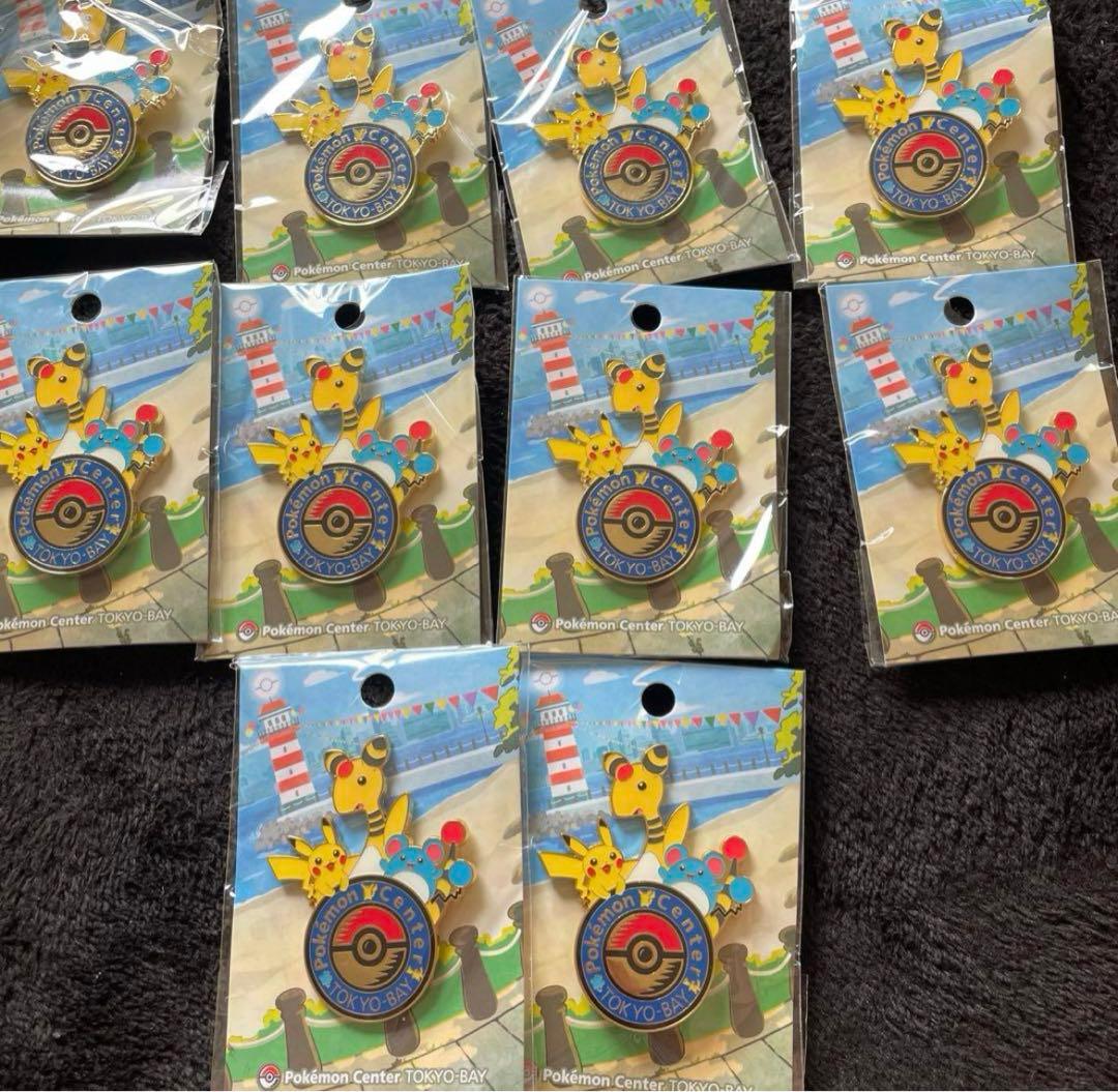 ポケモンセンター　トウキョーベイ　ロゴピンズ　ポケモン　ピンバッジ