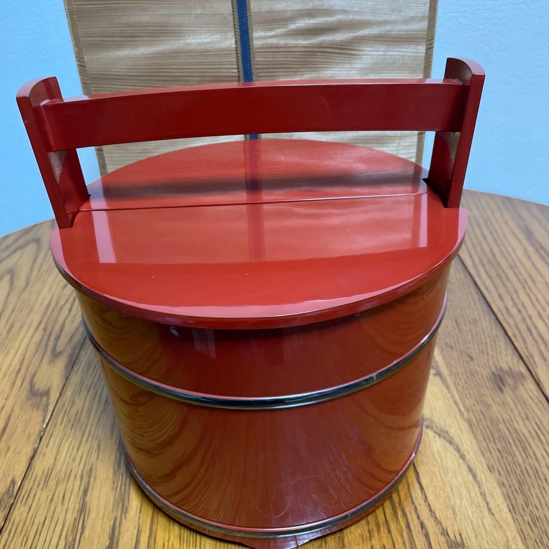 お値下げしました‼️ 茶道具　手桶水指　朱塗 茶道具 朱塗 手桶 水指 茶道 14-4608 : 月香園アウトレット店 - 通販