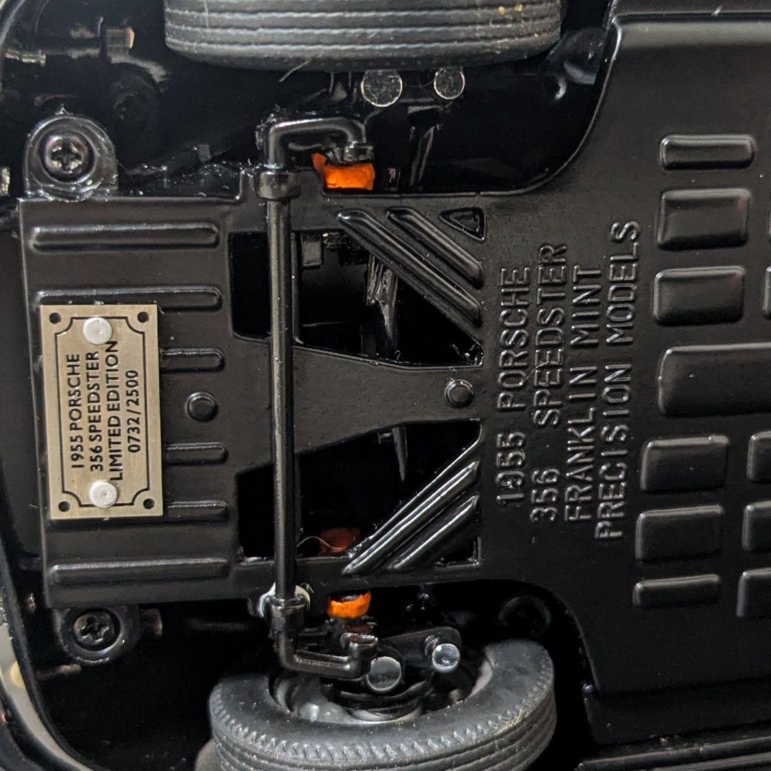 フランクリンミント 1/24 ポルシェ356スピードスター 1955 幌付きの