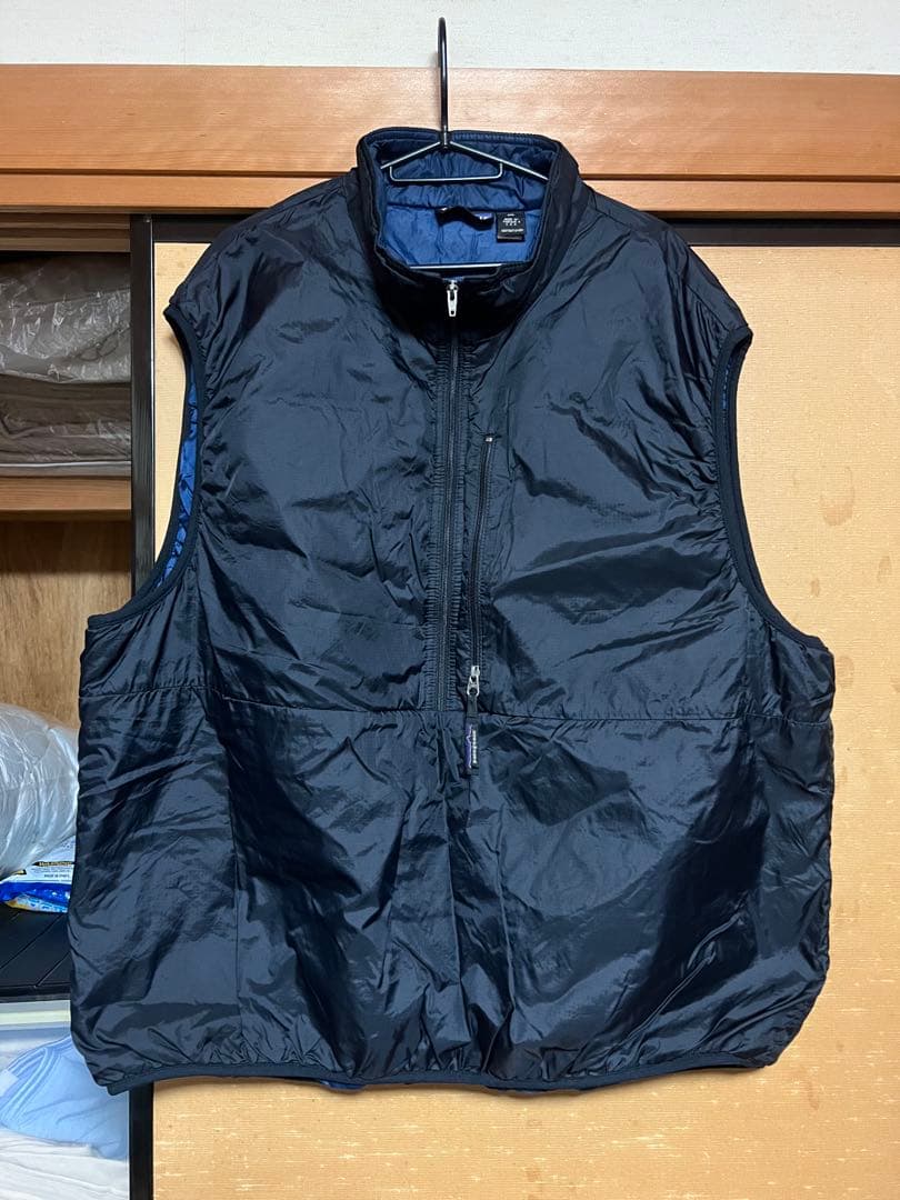 美品 希少XXL USA製 Patagonia puff ball vest