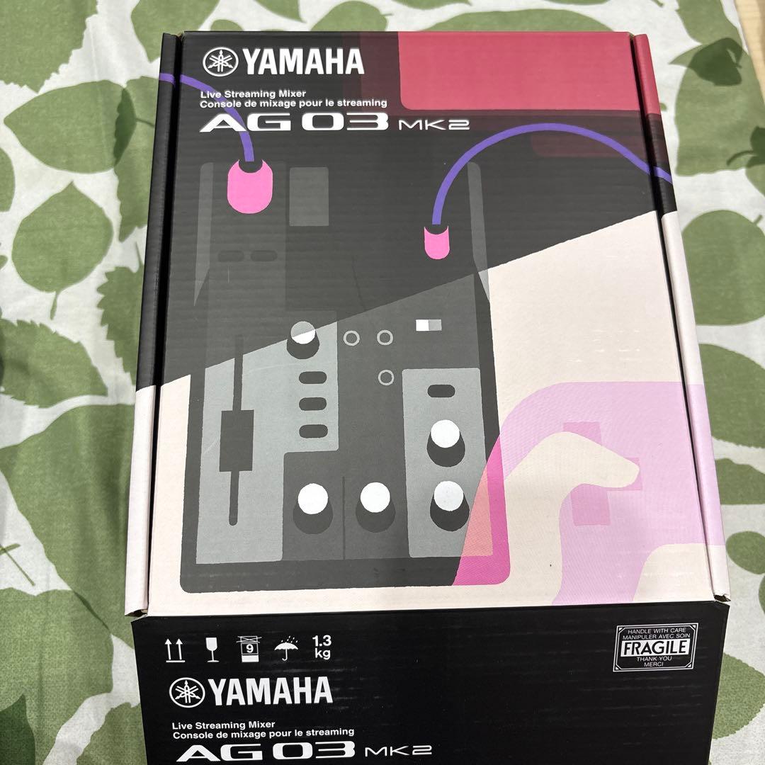 YAMAHA ag03 mk2 ブラック