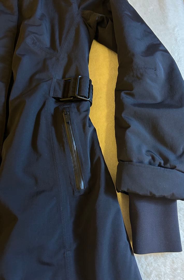 lululemon ルルレモン 防風・撥水中綿ロングコート・ブラック - メルカリ