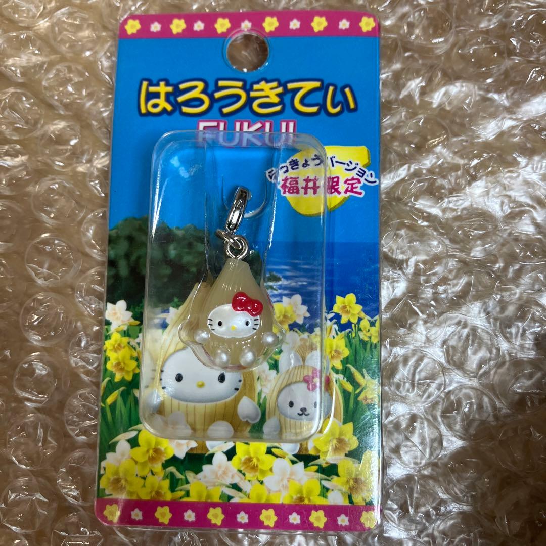 ご当地キティ 福井限定 らっきょう ファスナーマスコット - メルカリ