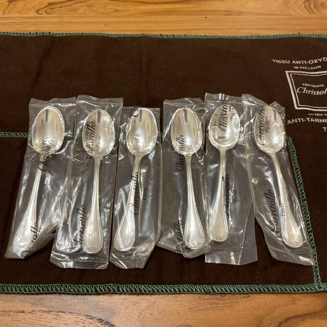 クリストフル　マルメゾン　デミタススプーン×６本セット