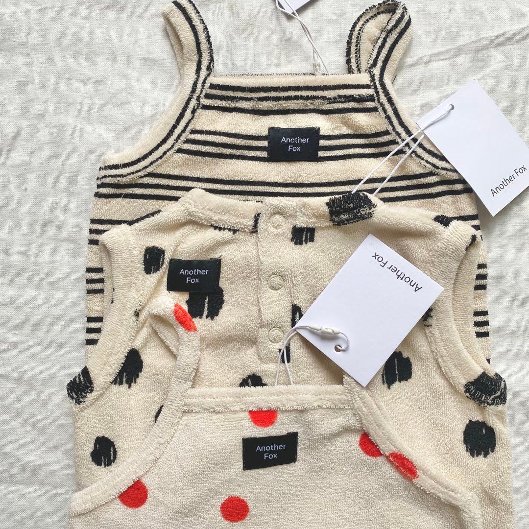 Another fox 0-3m 3点 60 ロンパース