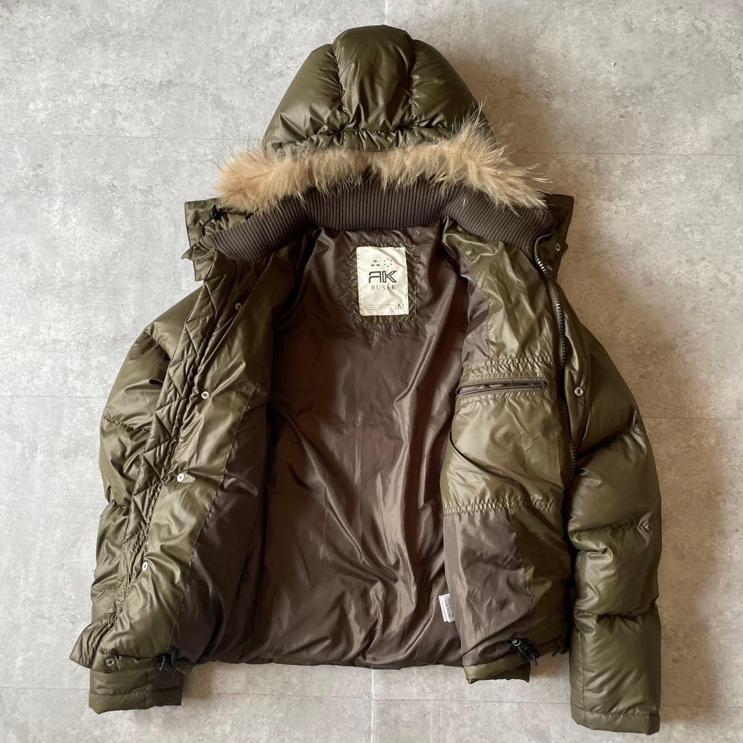 00s archive y2k ファーダウンジャケット微光沢 短丈ギミックお兄系