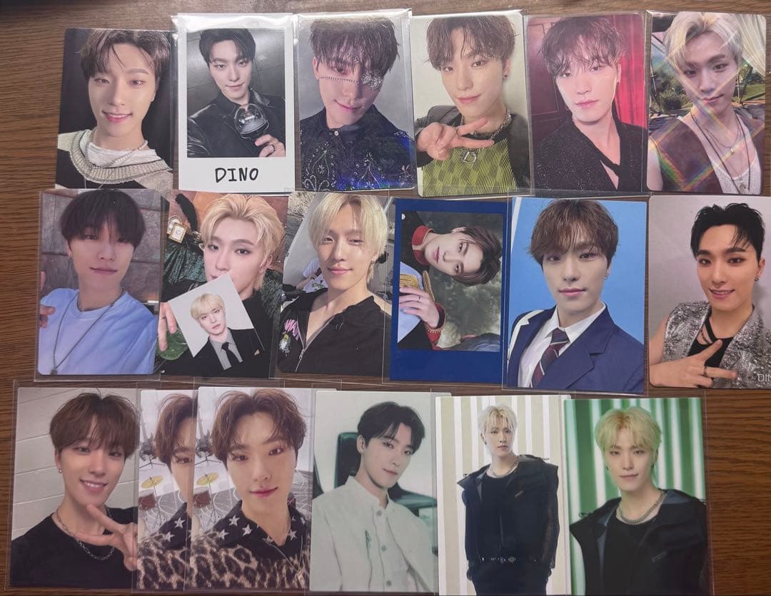 seventeen セブチ トレカ ディノ まとめ売り - メルカリ