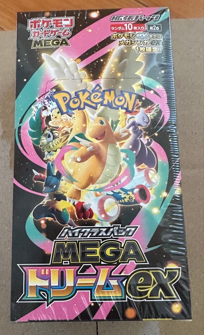 ポケカ MEGA ドリームex シュリンク付　1BOX 未開封　ポケセン