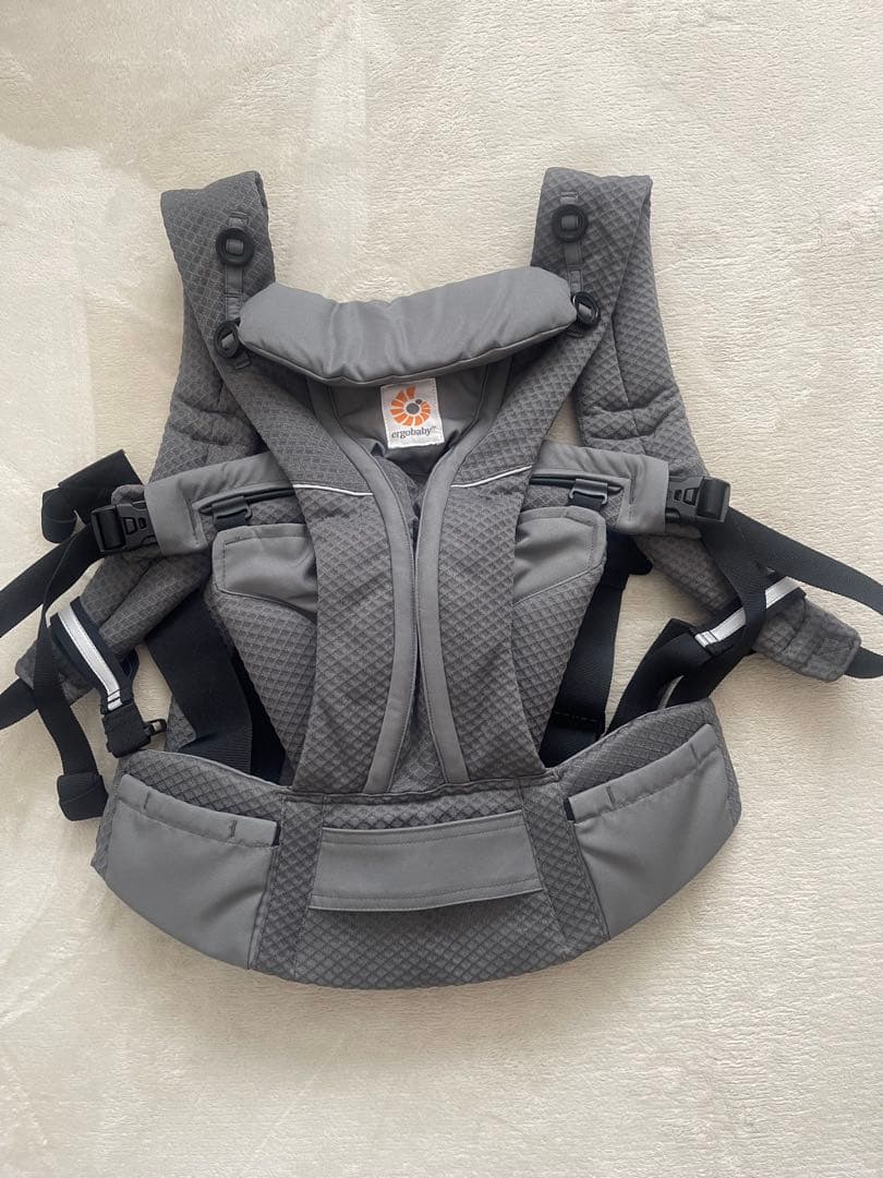 グレー 抱っこ紐・おんぶ紐