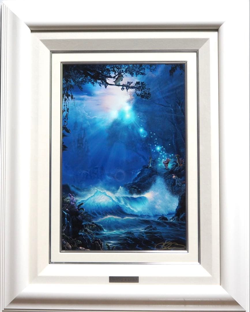 みるる■クリスチャンラッセン 版画 ウィニーザプー マジックデイ