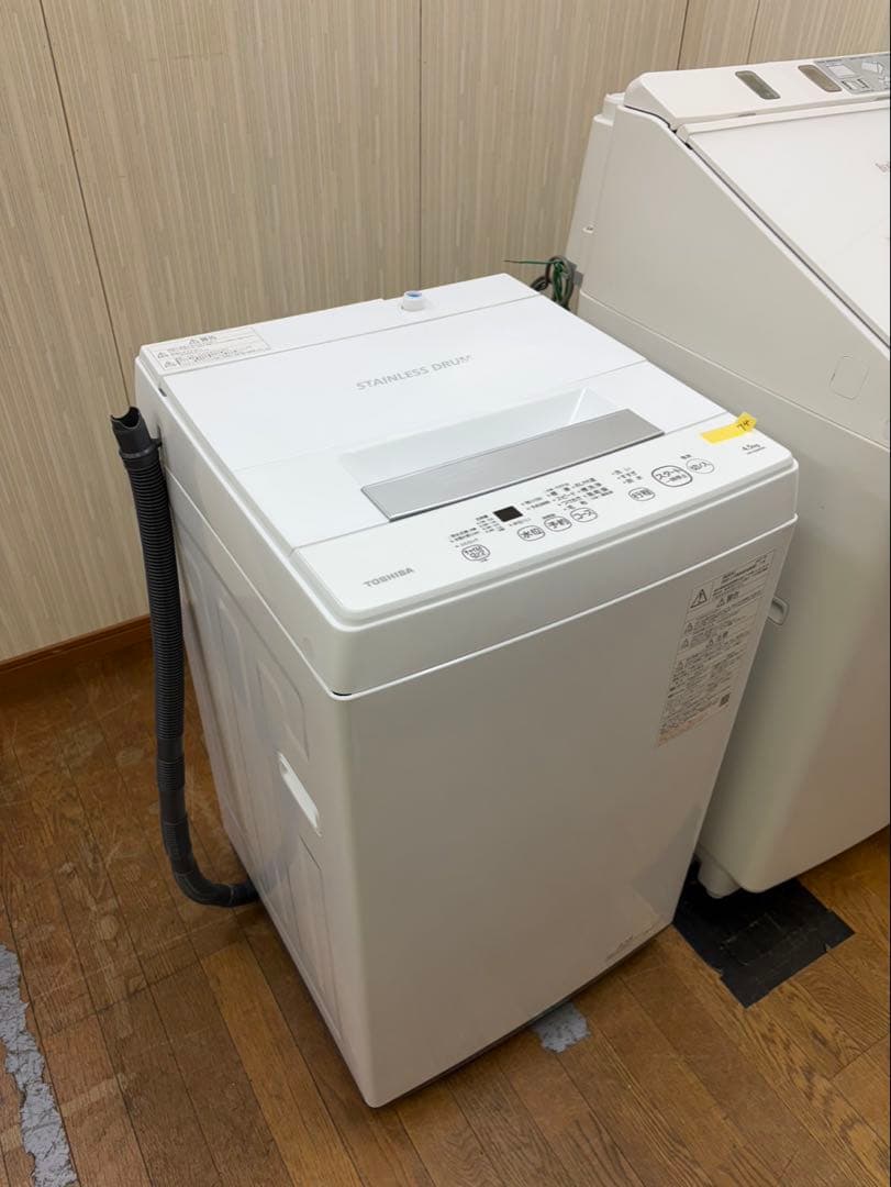 #74 縦型 洗濯機 4.5kg TOSHIBA 2021年 AW-45M9