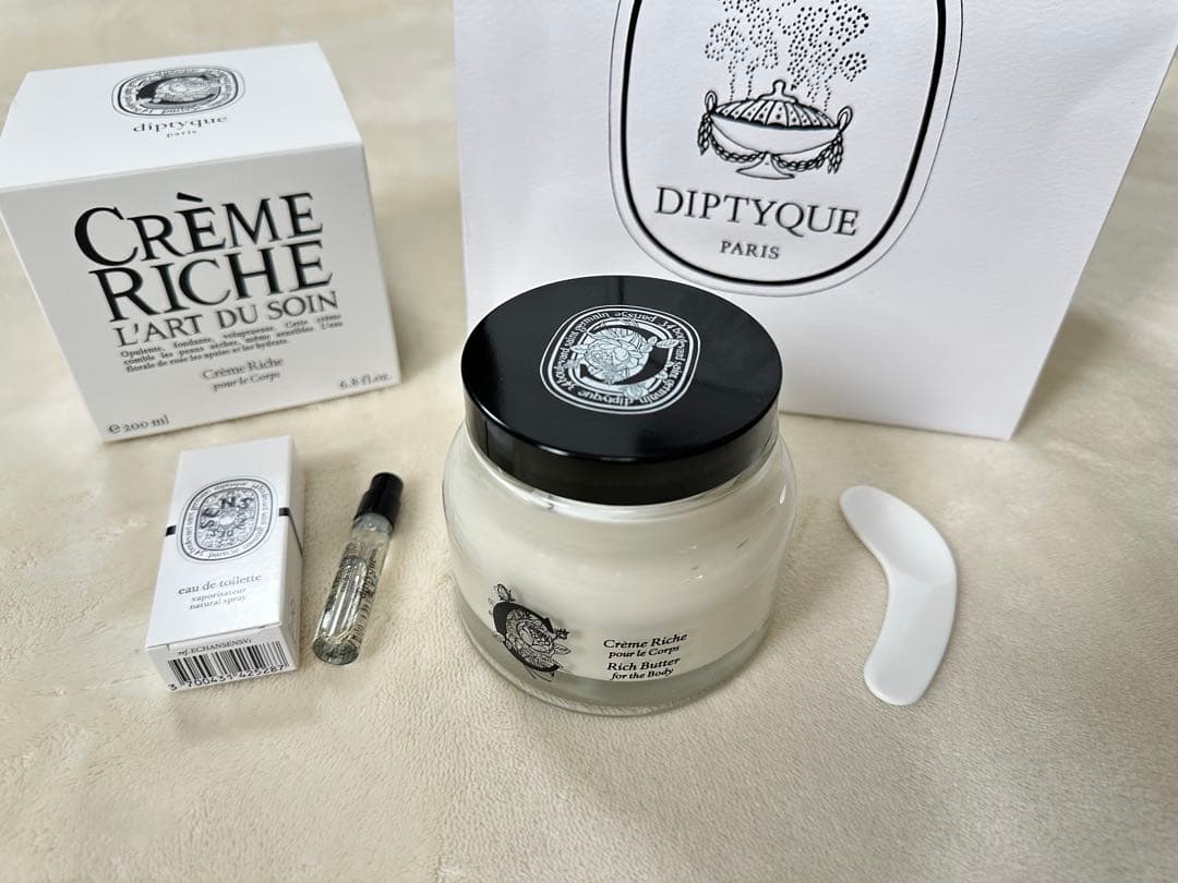 diptyque リッチクリーム ボディクリーム 200ml 特典付 - メルカリ