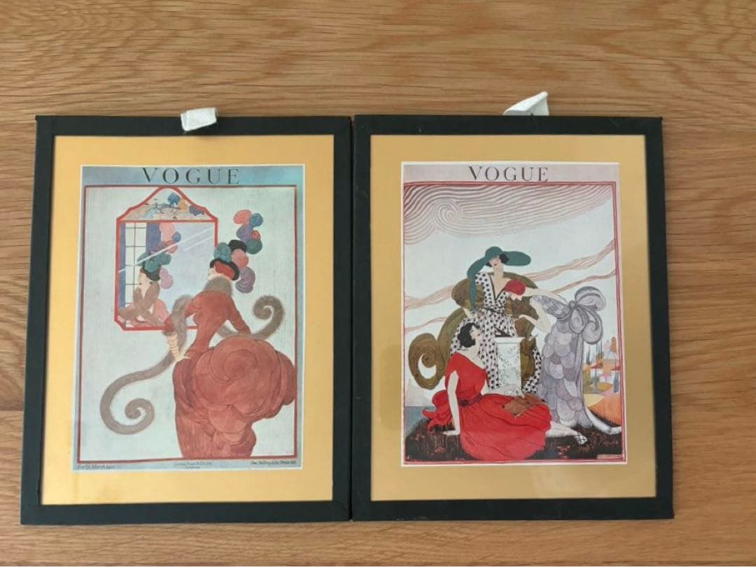 VOGUE ヴォーグ　ヴィンテージ　アート作品