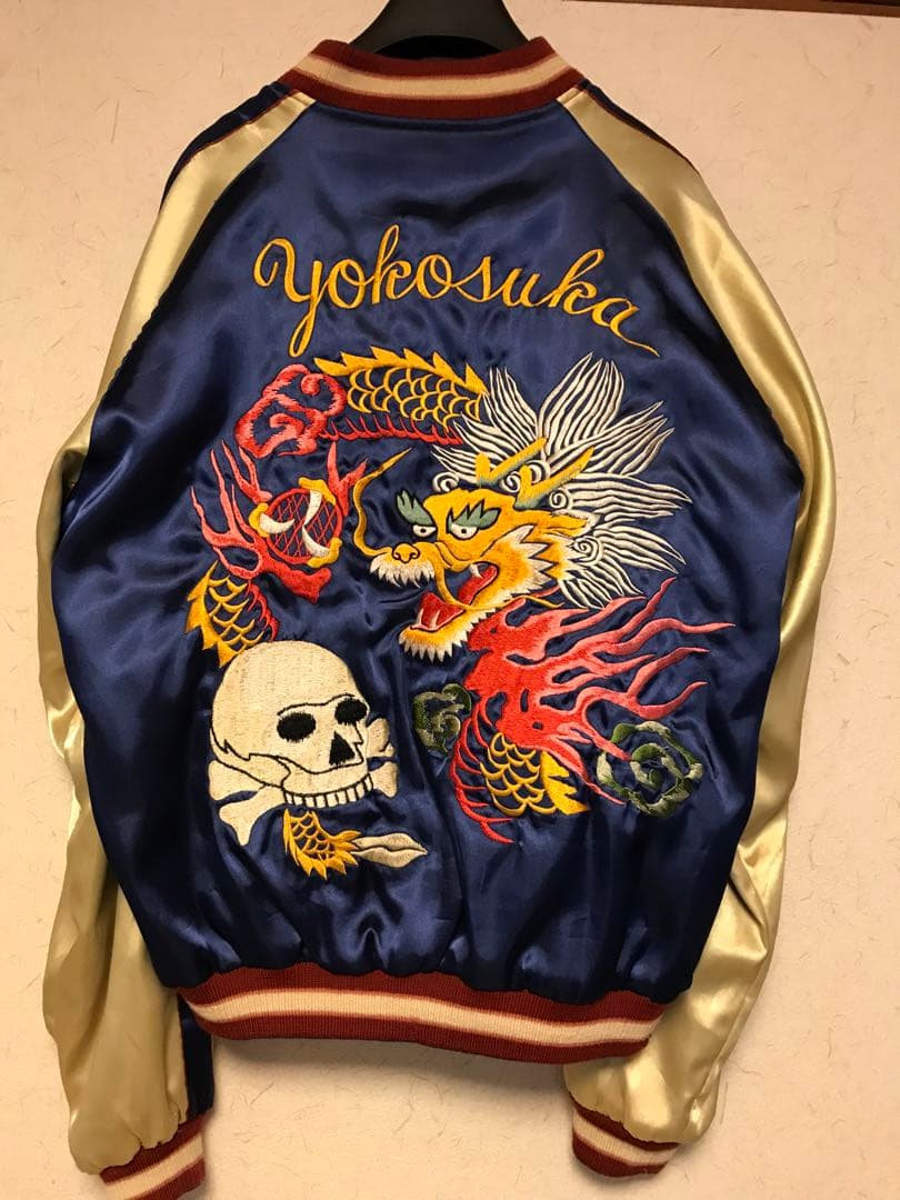 テーラー東洋 スカジャン スカル 龍 L - メルカリ