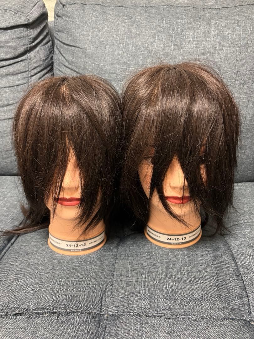 新品未使用】美容師国家試験用 本番用 カットウィッグ2体 開封済
