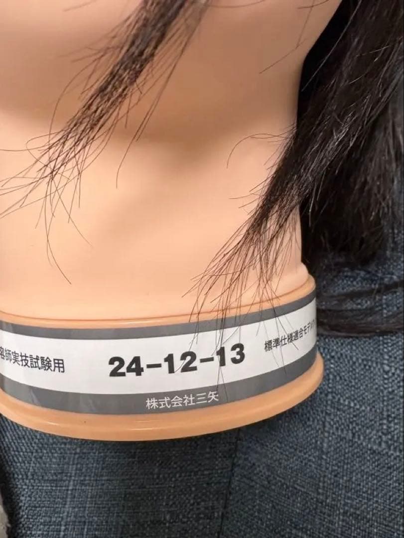 新品未使用】美容師国家試験用 本番用 カットウィッグ2体 開封済