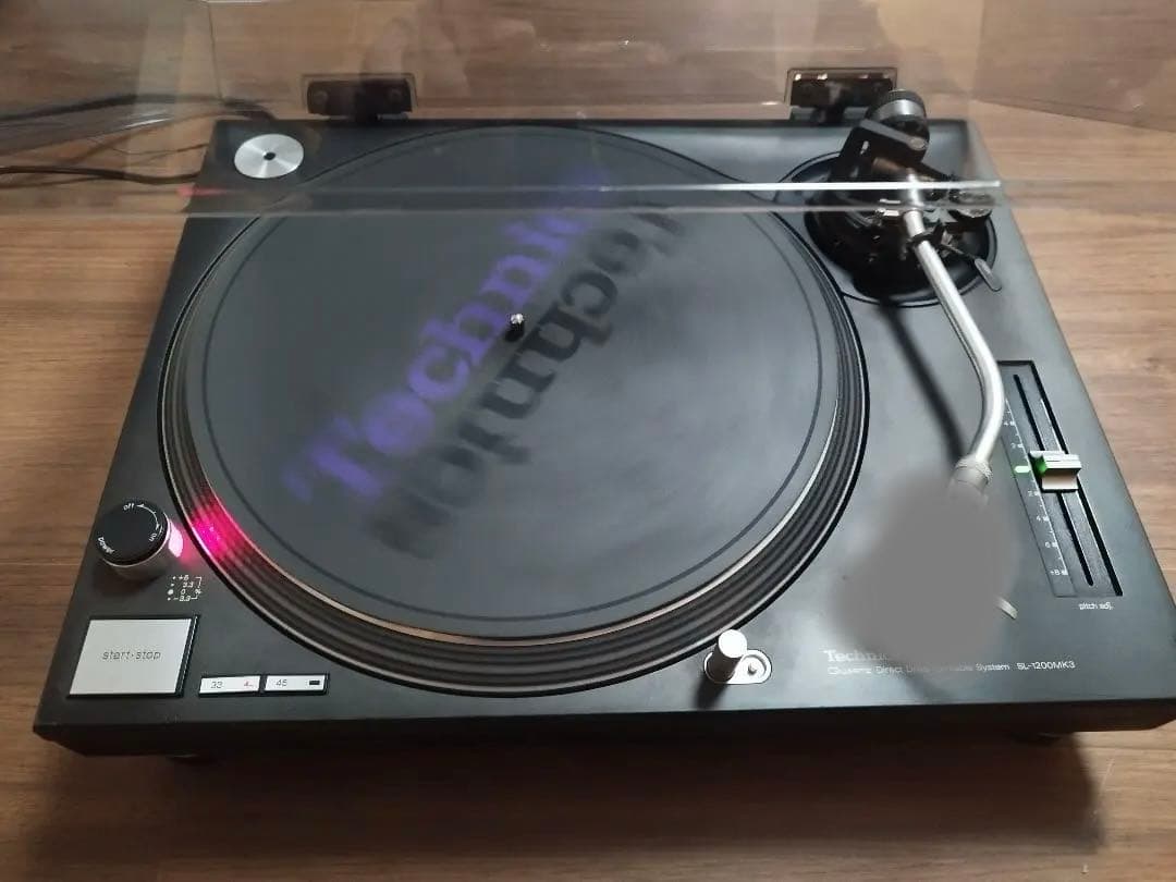 【業務使用無】technics SL-1200MK3 ターンテーブル 中古品】Technics/ターンテーブル/SL-1200MK3(ブラック) -DJ機材