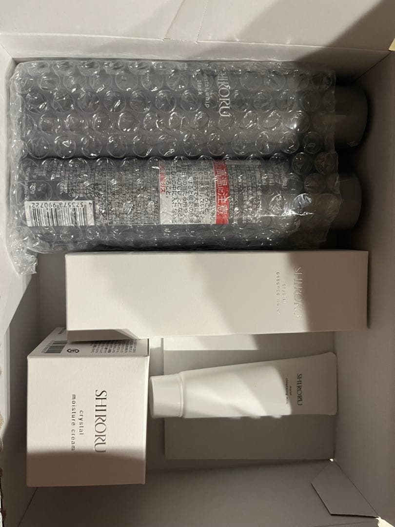 SHIRORU クリスタルエッセンスウォーター & エッセンスクリーム セット