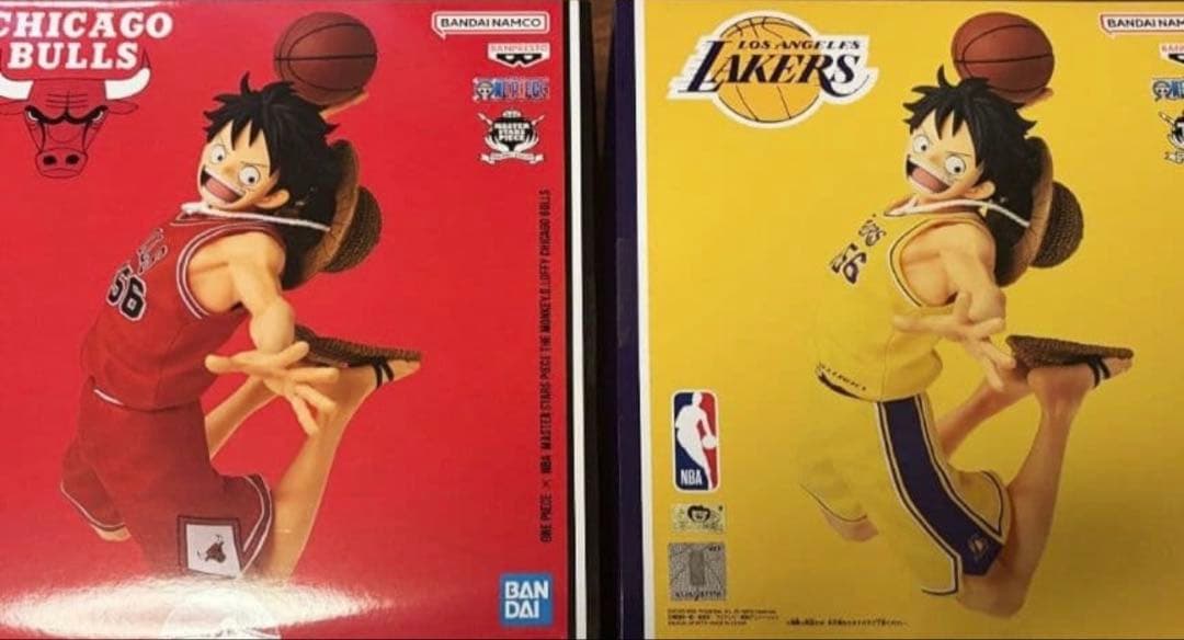 ワンピース NBAフィギュア シカゴブルズ レイカーズ 2点セット - メルカリ
